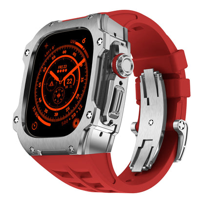 RM7015 Series - Silver Vanguard Stainless steel Apple Watch Ultra Case