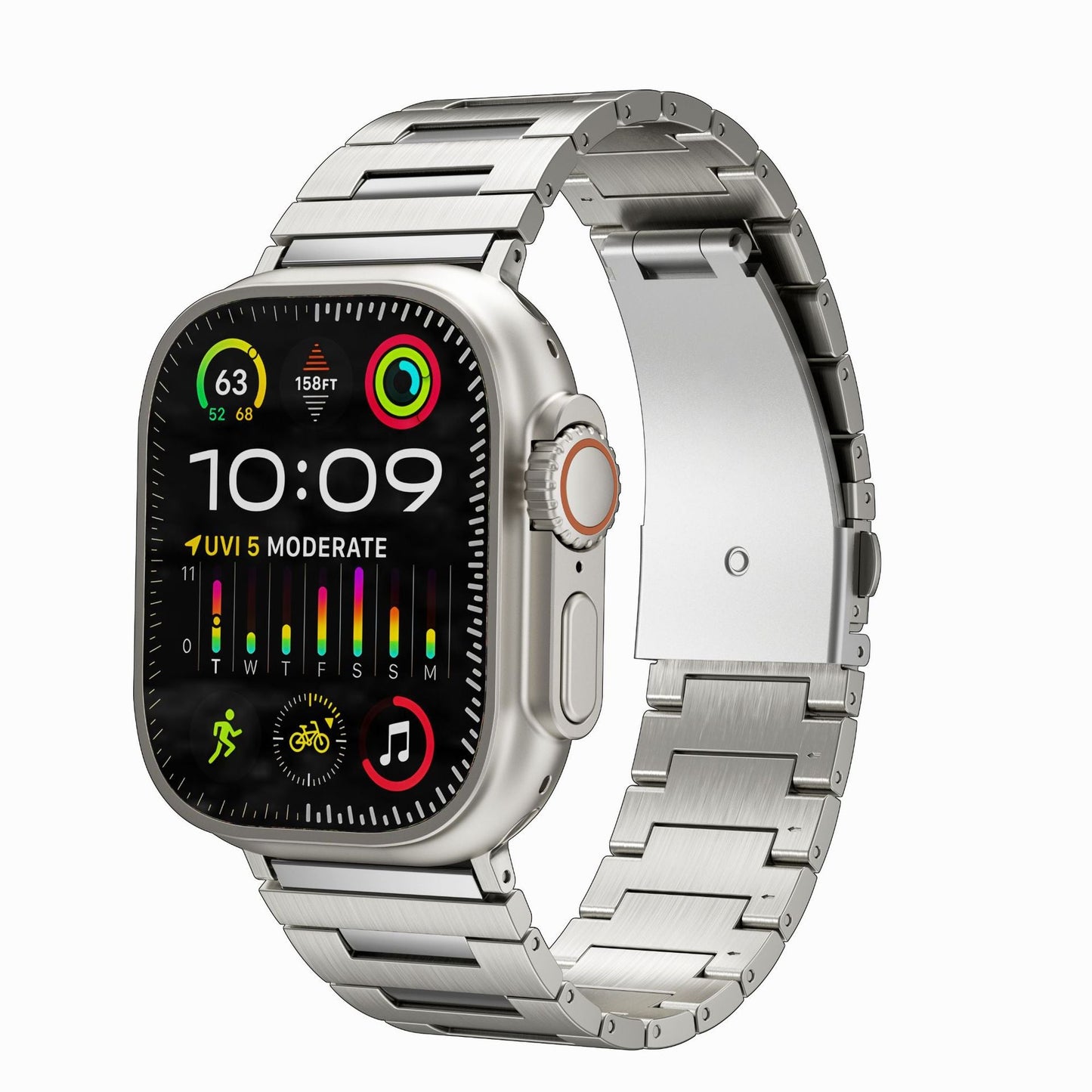 BG Titanium Band for Apple Watch