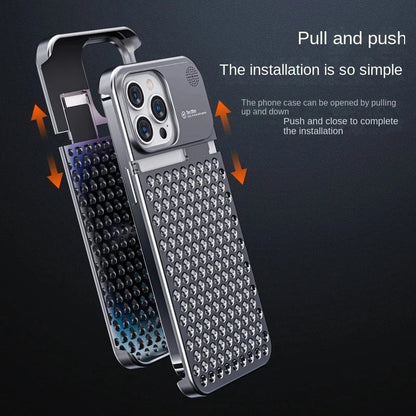 Metal Titanium Aluminum alloy Case For iPhone