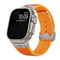 Orange Band-Titanium Buckle