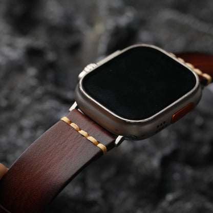 Full-Grain Leather Band for Apple Watch