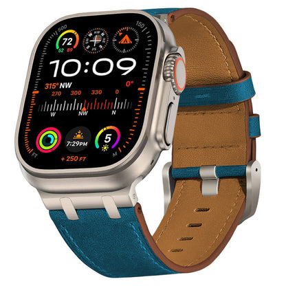 AP Crazy Horse Leather Band For Apple Watch