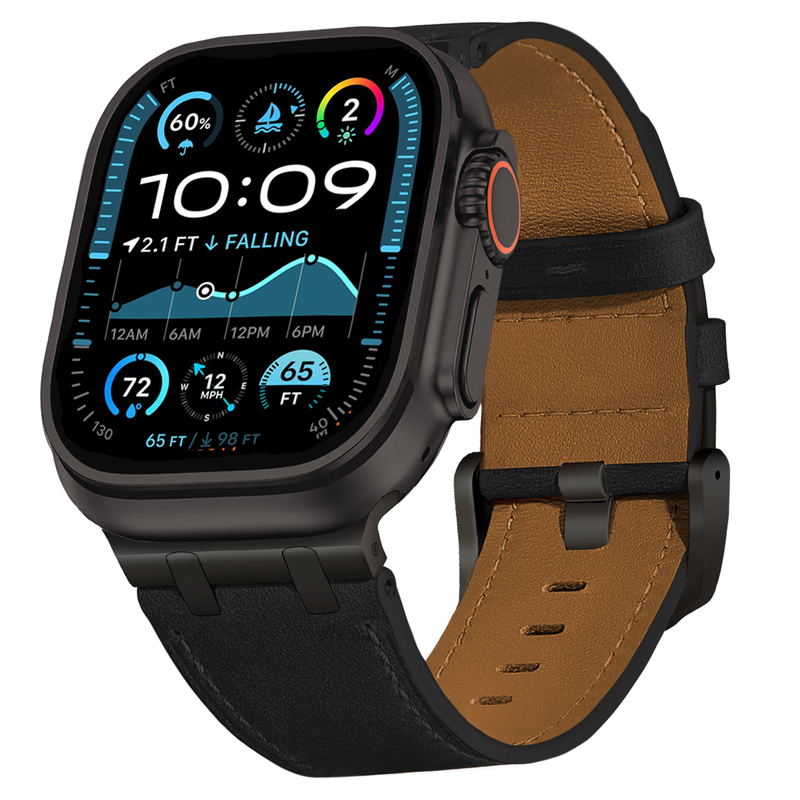 AP Crazy Horse Leather Band For Apple Watch