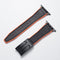 Silicone Leather - Black Orange