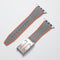 Silicone Leather - Gray Orange