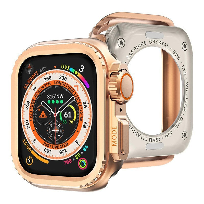 Rugged Titanium Alloy Case For Apple Watch