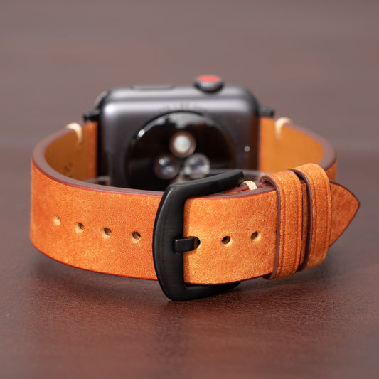 Premium Italian Leather Strap For Apple Watch