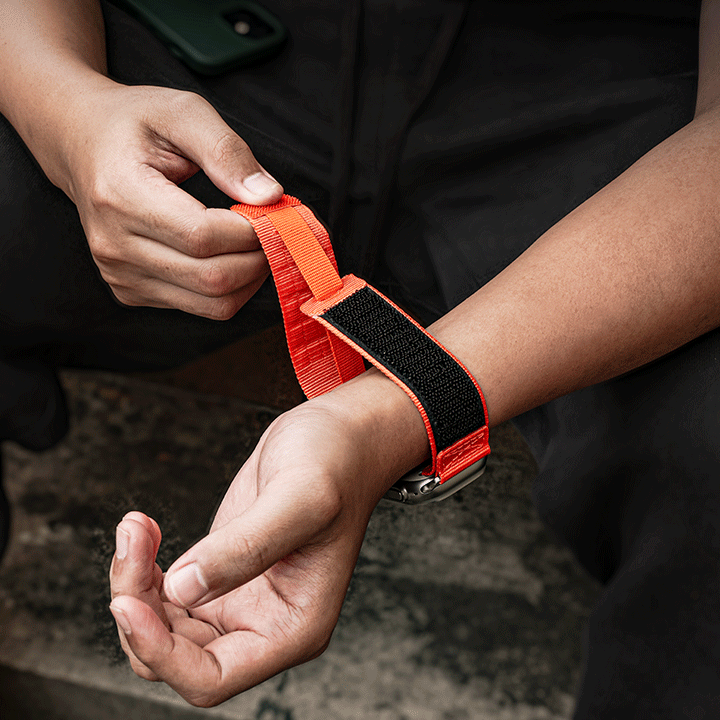 Outdoor Tactical Nylon Strap for Apple Watch