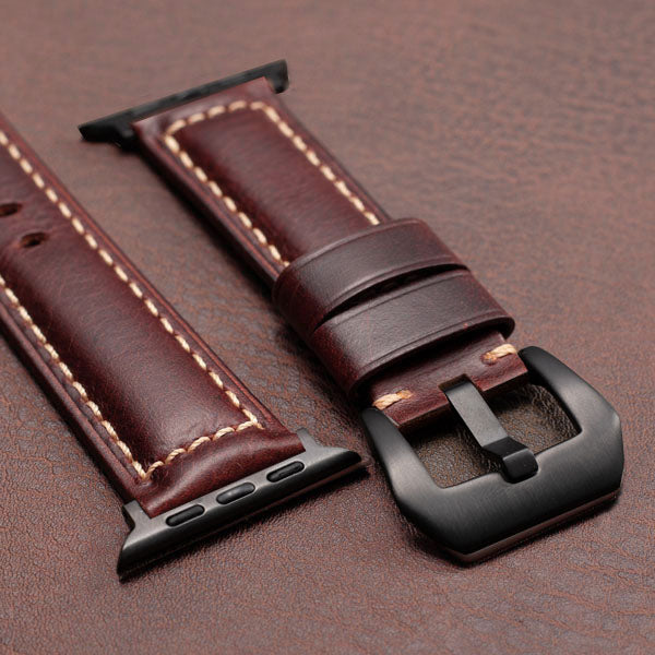 Nappa Leather Band For Apple Watch