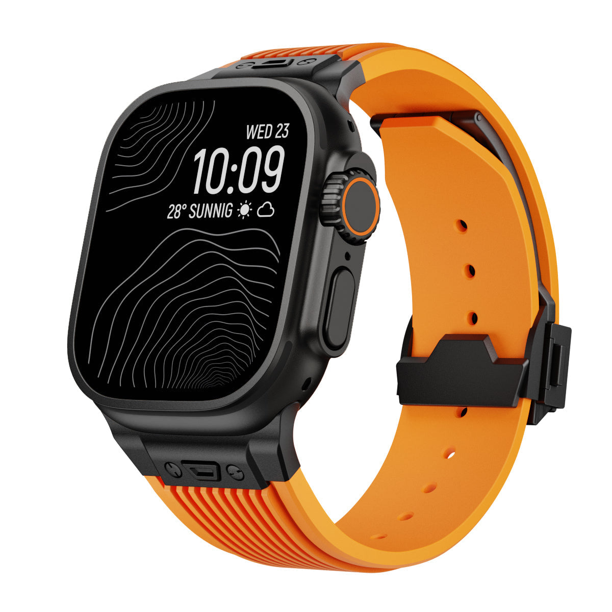 RM Designer Streamlined Silicone Band For Apple Watch