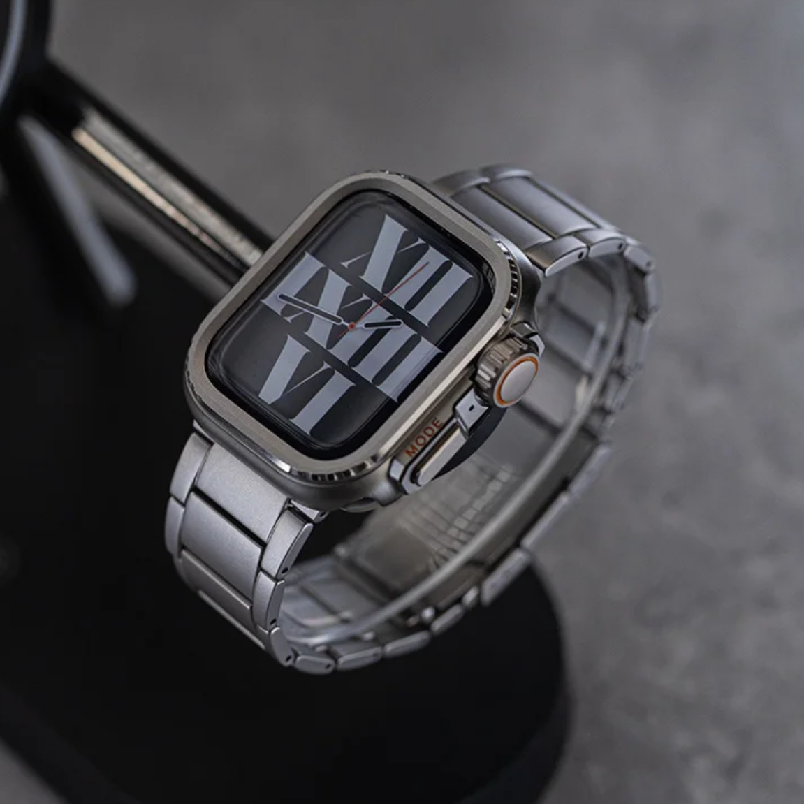 Rugged Titanium Alloy Case For Apple Watch