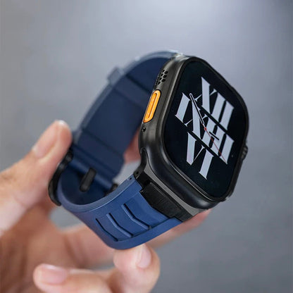 Mecha Fluororubber Band For Apple Watch