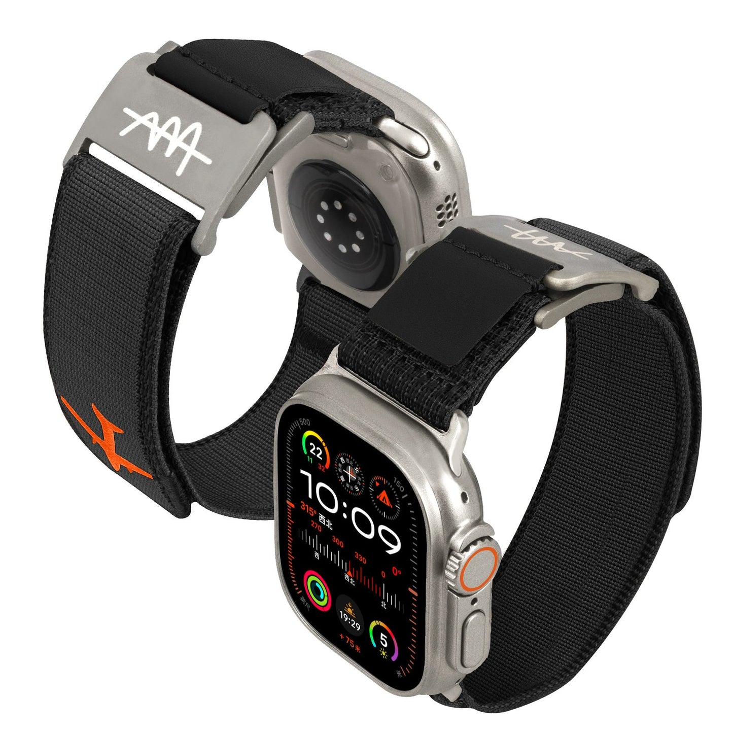 Wild Trail Magnetic Buckle Nylon Band For Apple Watch