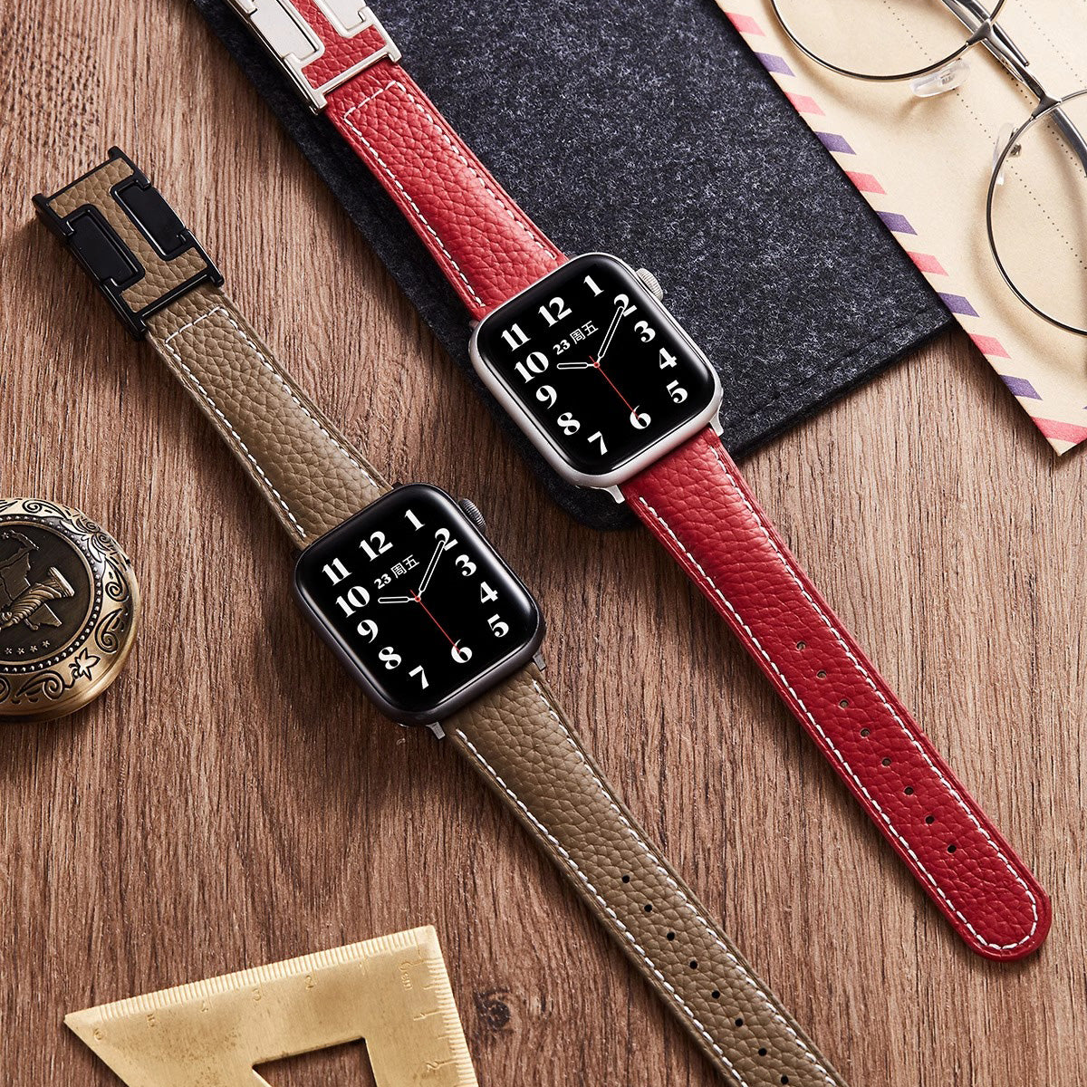 Luxurious Leather Strap For Apple watch