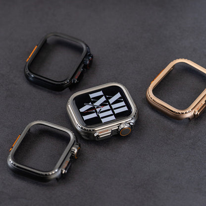 Rugged Titanium Alloy Case For Apple Watch