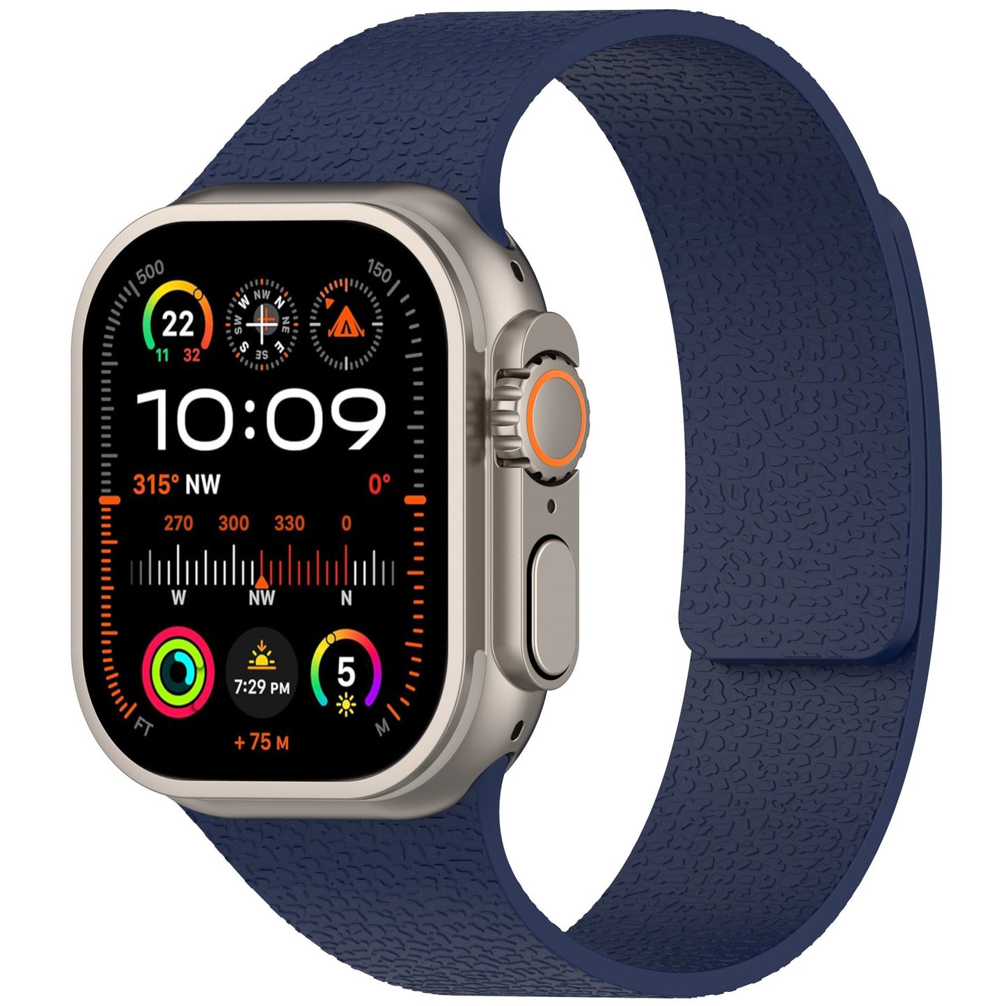 Lychee Magnetic Silicone Band For Apple Watch