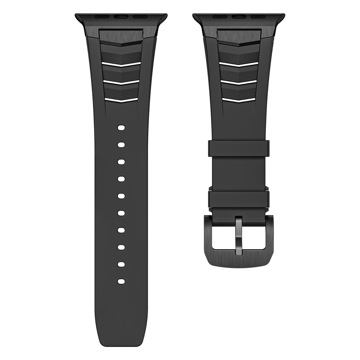 Mecha Fluororubber Band For Apple Watch