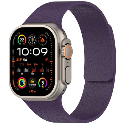 Lychee Magnetic Silicone Band For Apple Watch