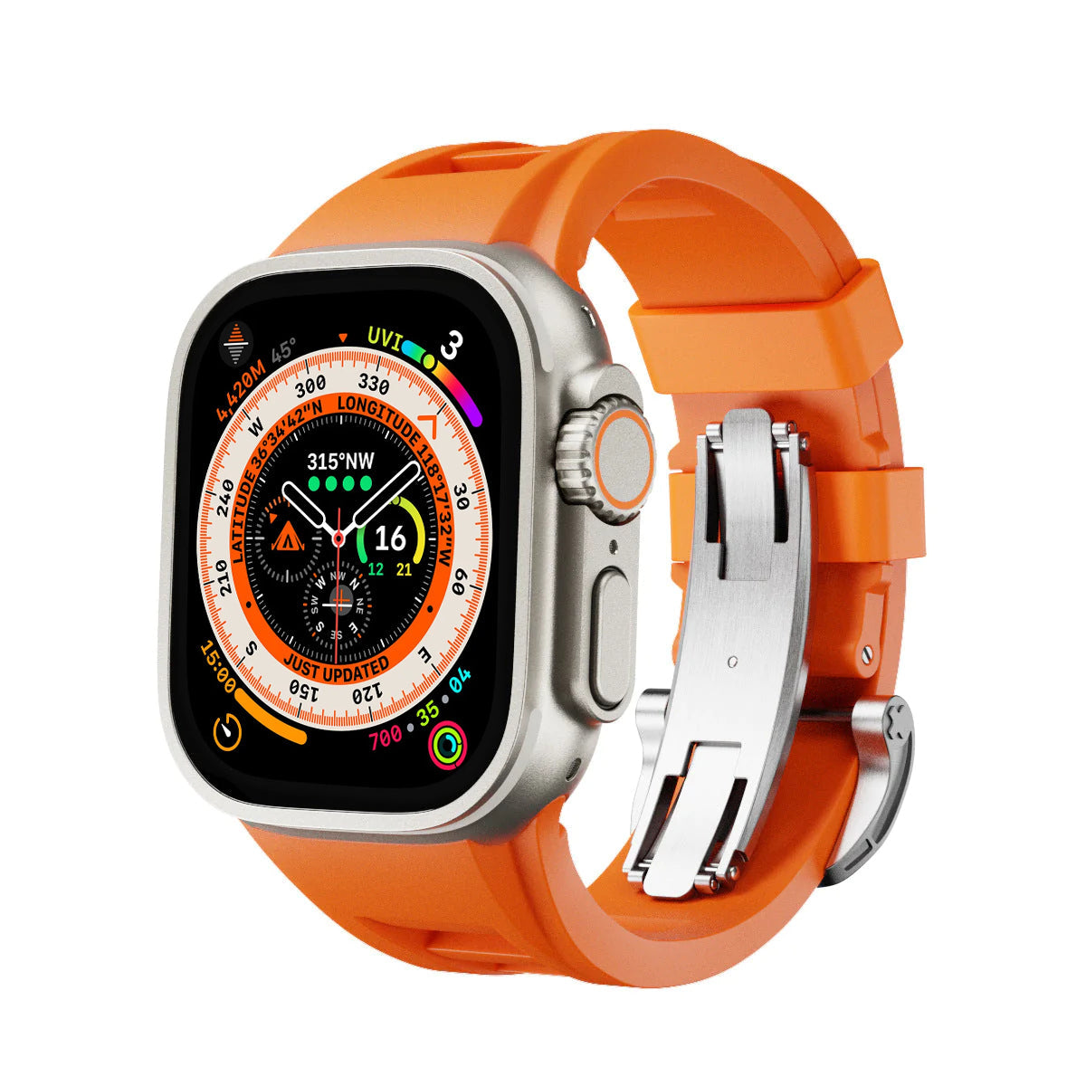 RM Sport FKM Rubber Band For Apple Watch