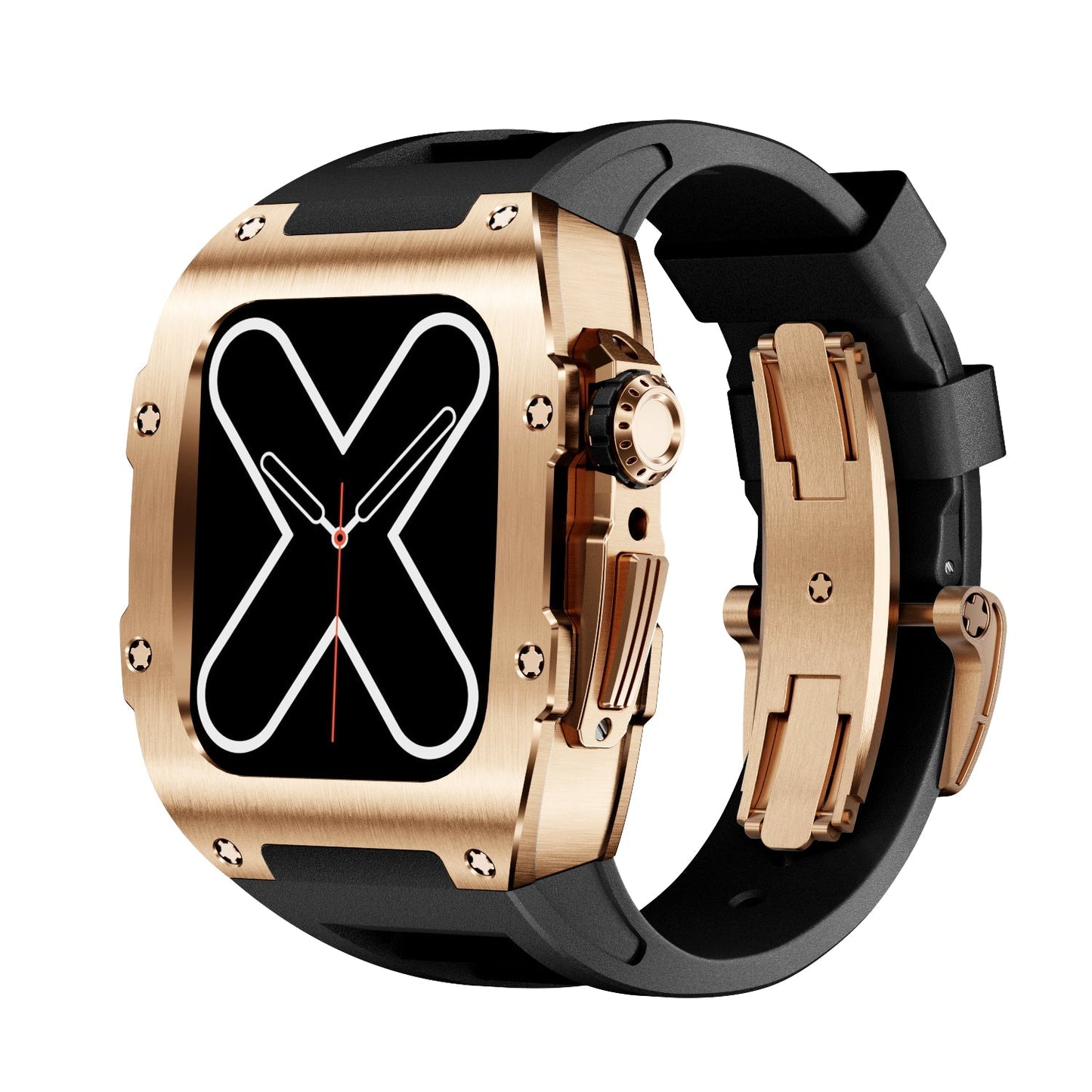 RM 9009 Series - Golden Apple Watch Case