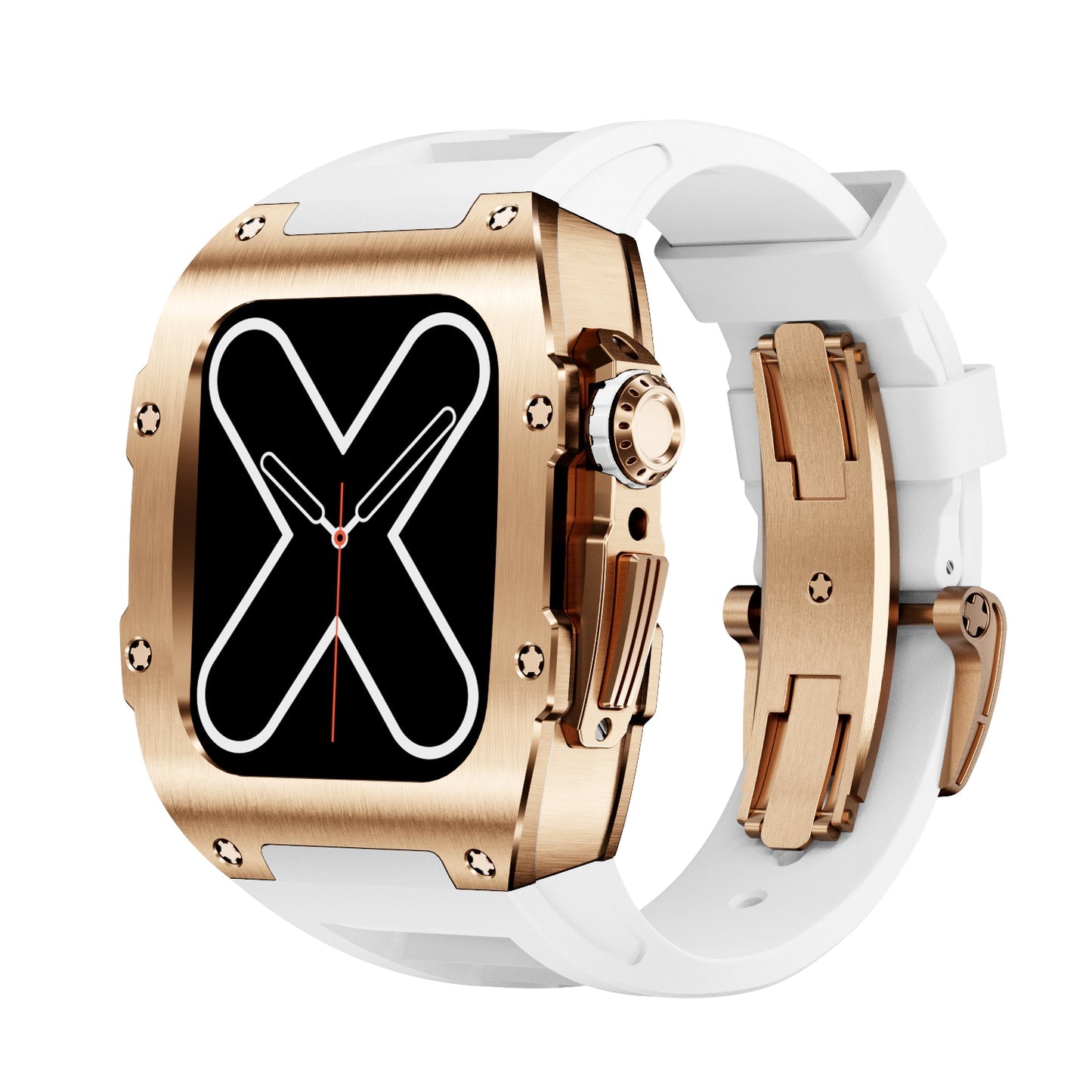 RM 9009 Series - Golden Apple Watch Case