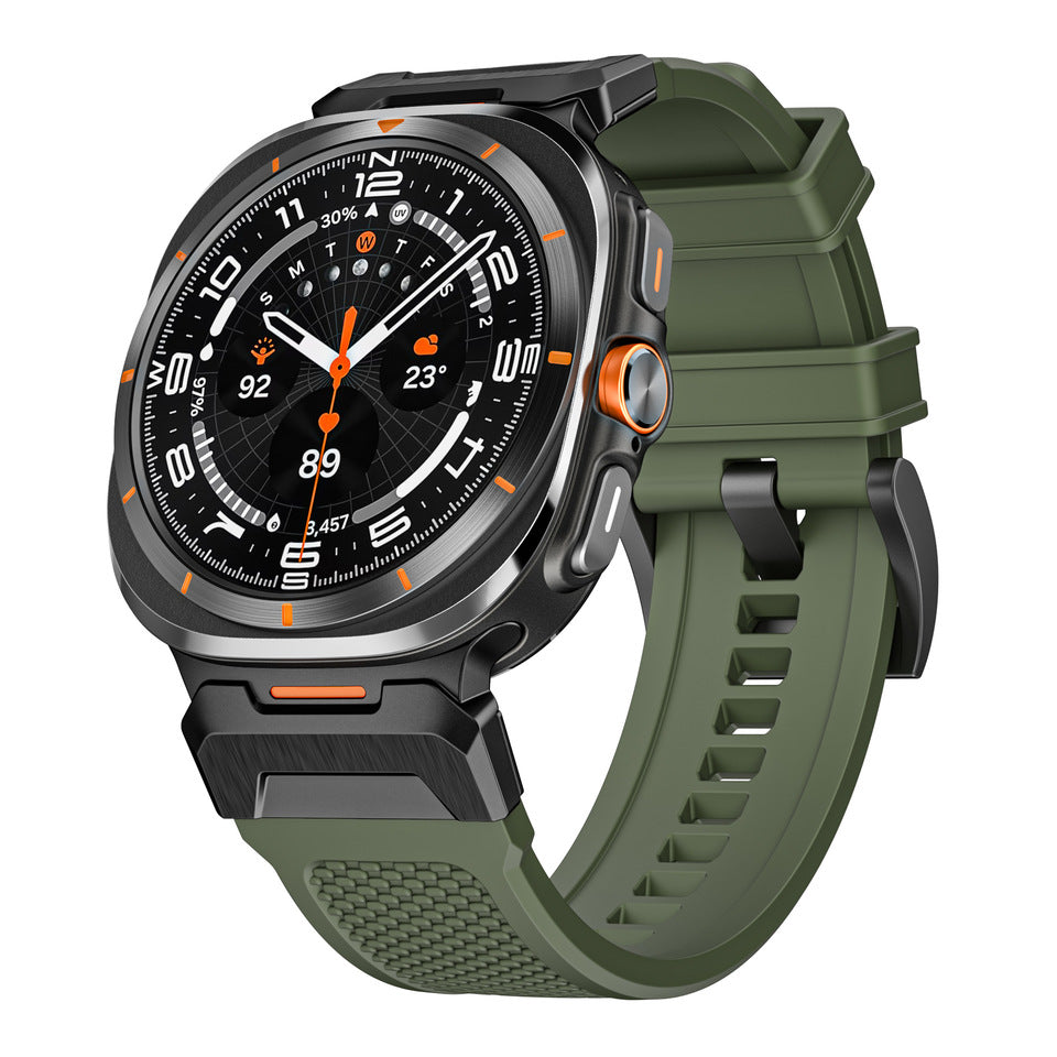 Tactical Rubber Band For Samsung Watch 7 Ultra